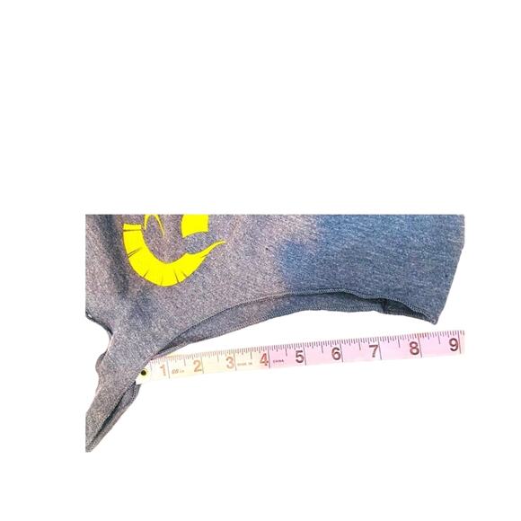 Box tribe Gray scoop neck tank top cotton blend athletic training  SZ large - Picture 6 of 8